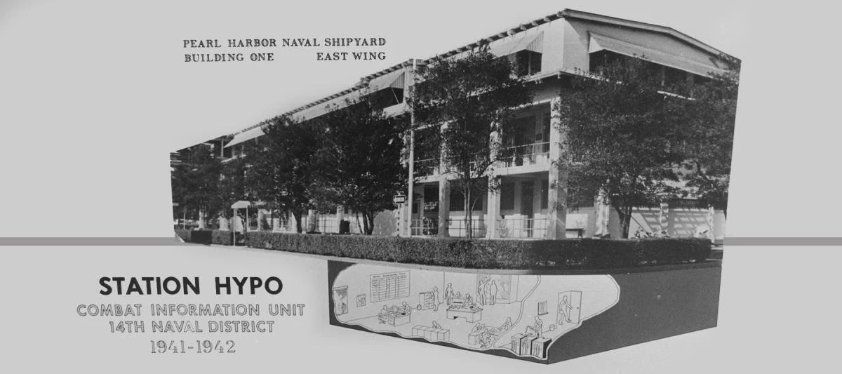 Building 1 cutaway showing Station HYPO basement dungeon