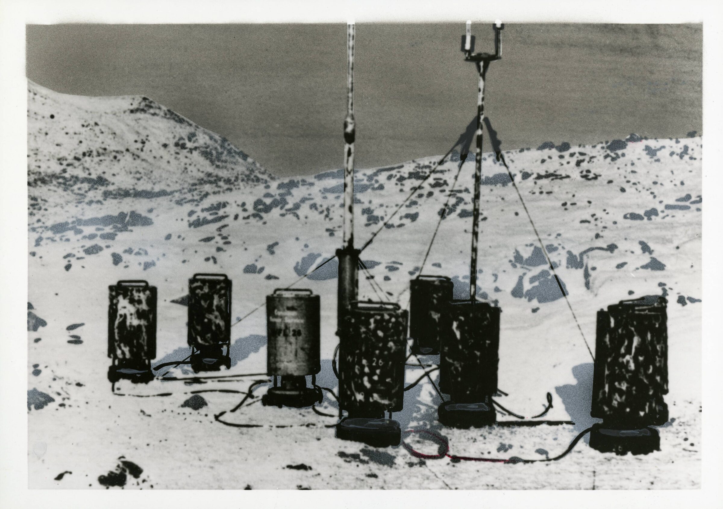 WFL-26 station in snow, 1943
