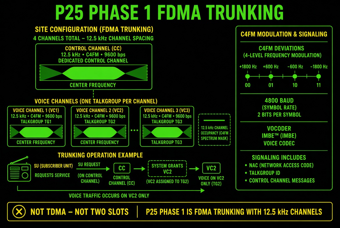 P25 FDMA Trunking