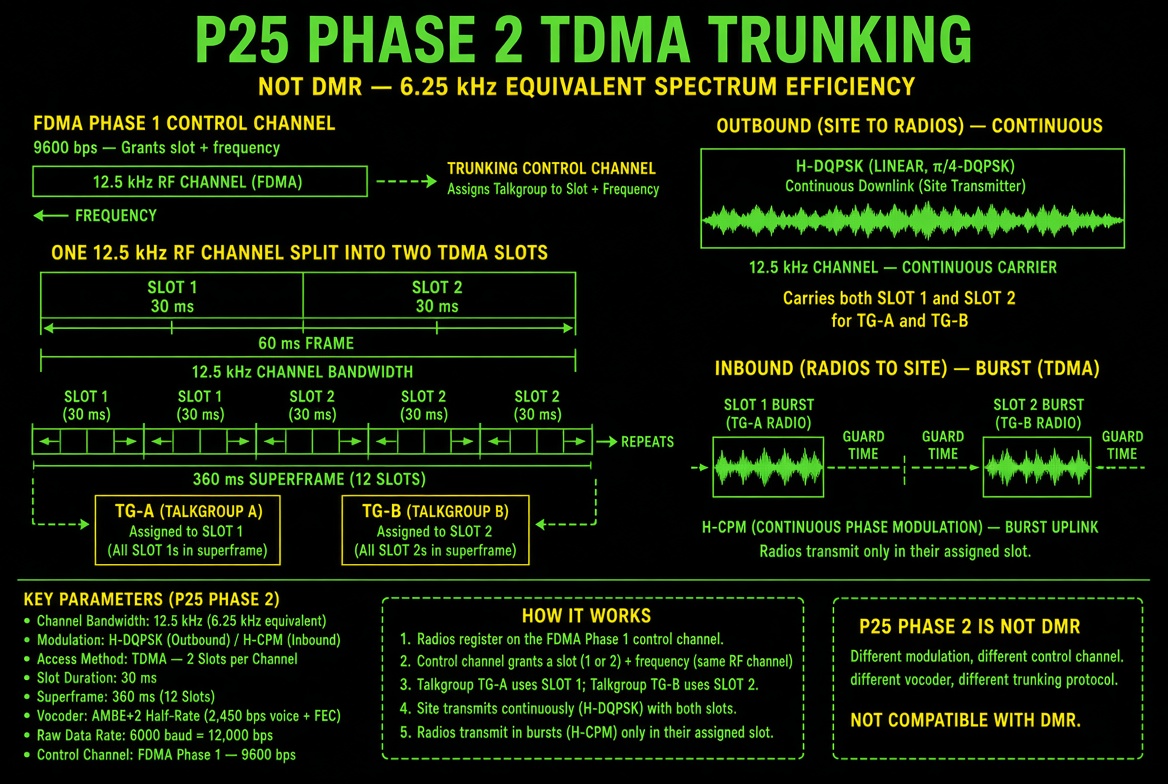 P25 TDMA Trunking