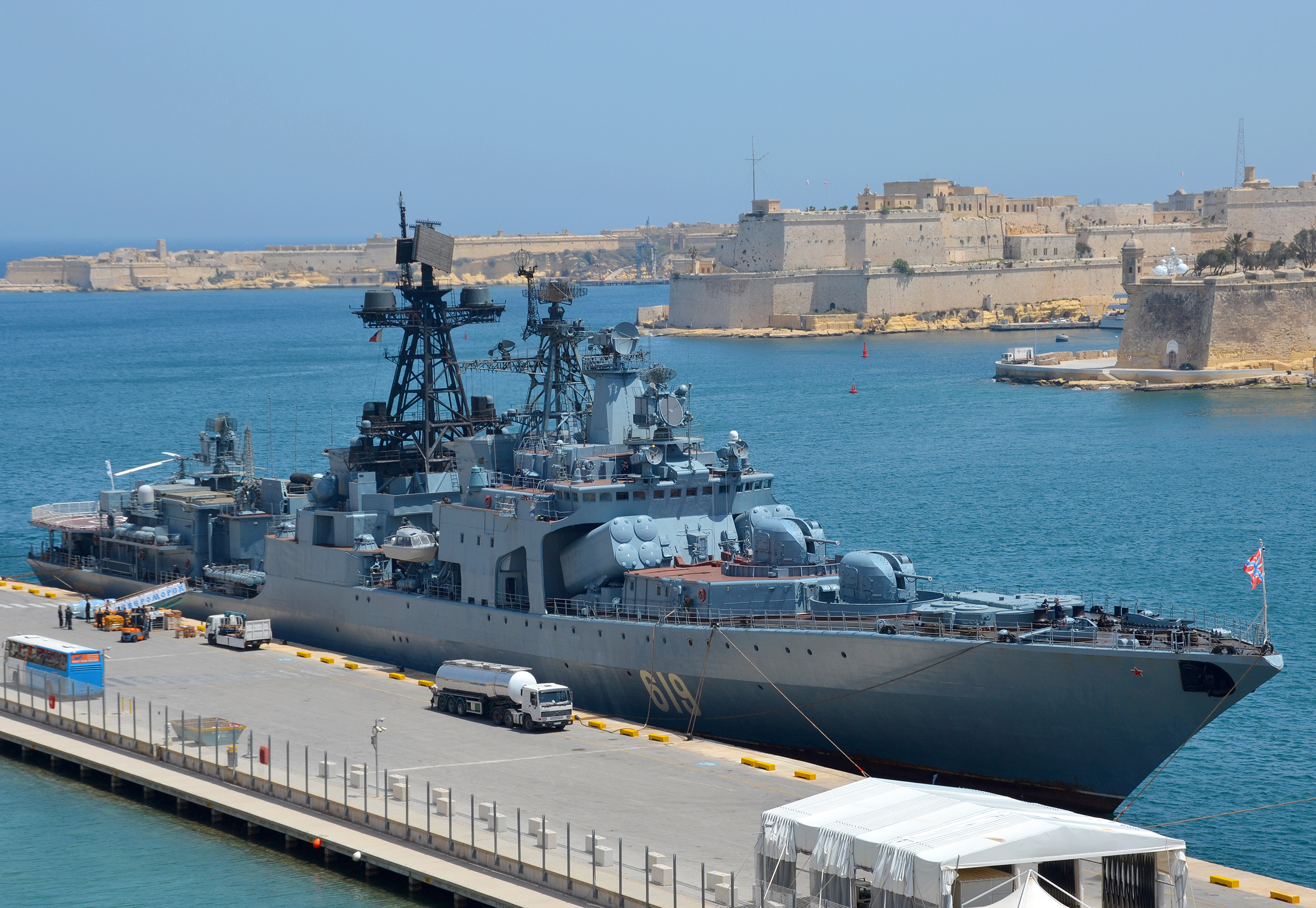 Udaloy class Project 1155 Fregat
